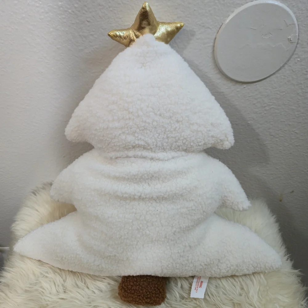 Aroma Home Hug Snug Plush Comfort Christmas Tree Pillow